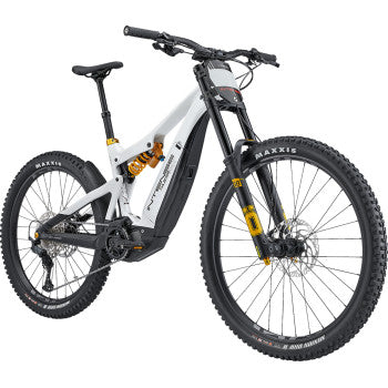 Tazer MX Carbon Ebike - Pro Build - White - S/M
