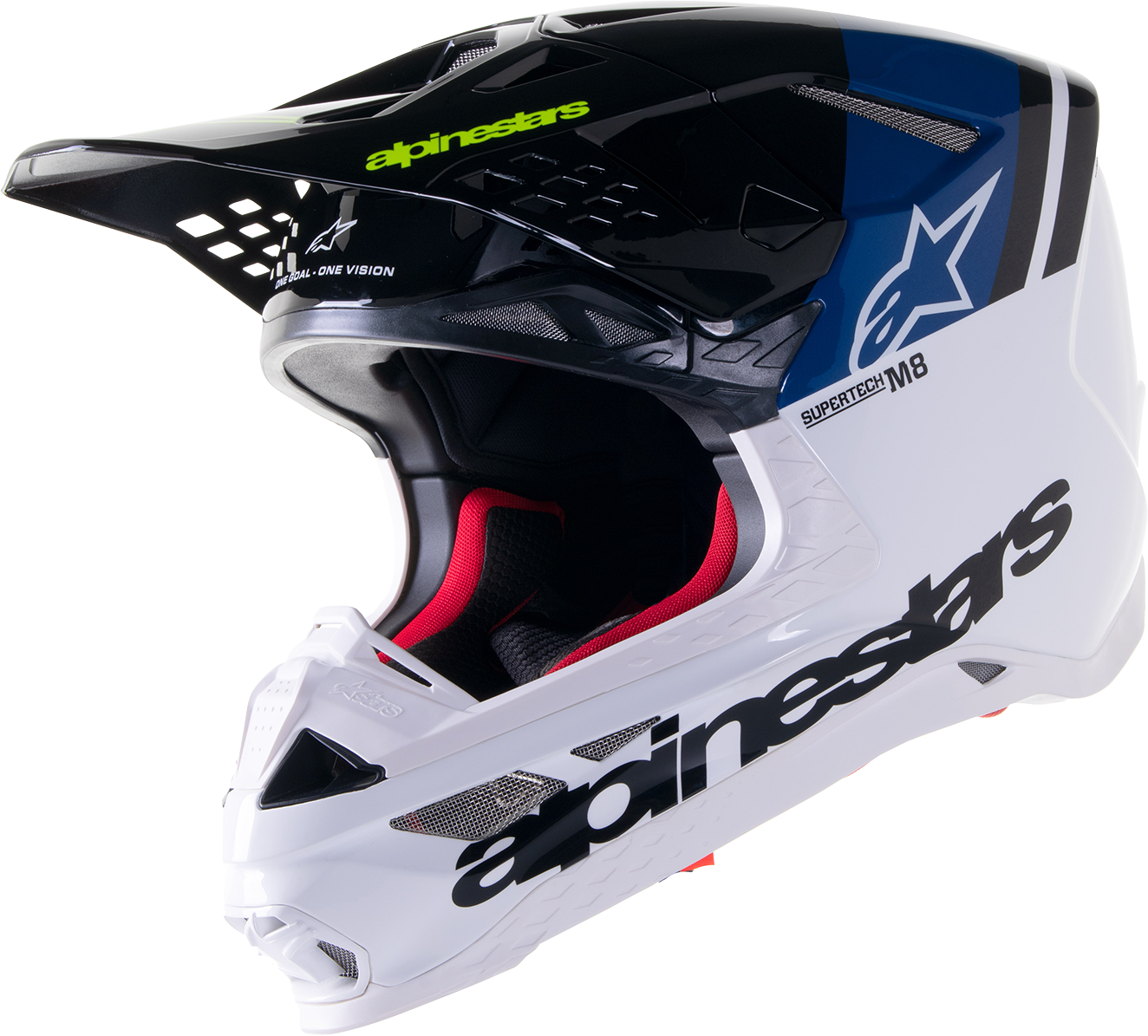 Supertech M8 Helmet - Radium 2 - MIPS® - Gloss Blue/White - 2XL