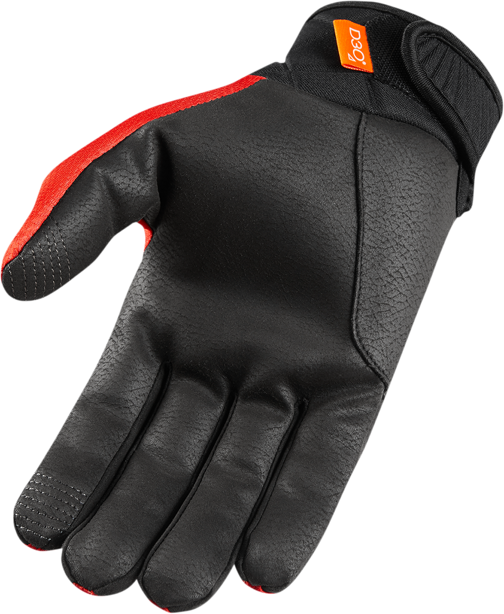 ICON Anthem 2 Gloves - Red - 2XL 3301-3687