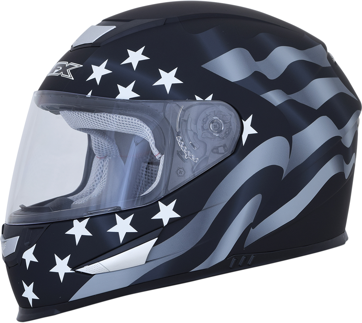 AFX FX-99 Helmet - Flag - Stealth - Small 0101-11356