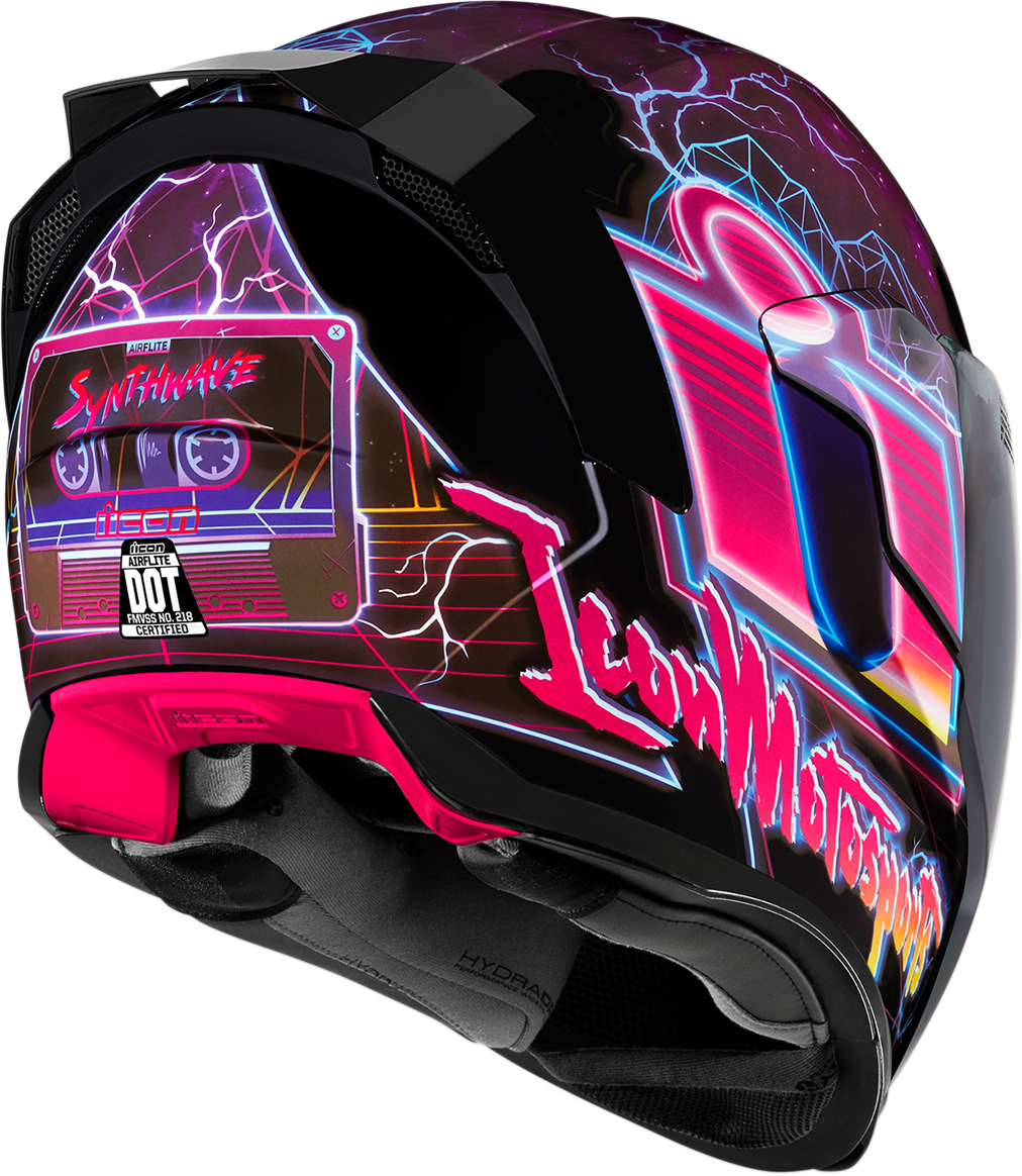 ICON Airflite* Helmet - Synthwave - Purple - Small 0101-12087