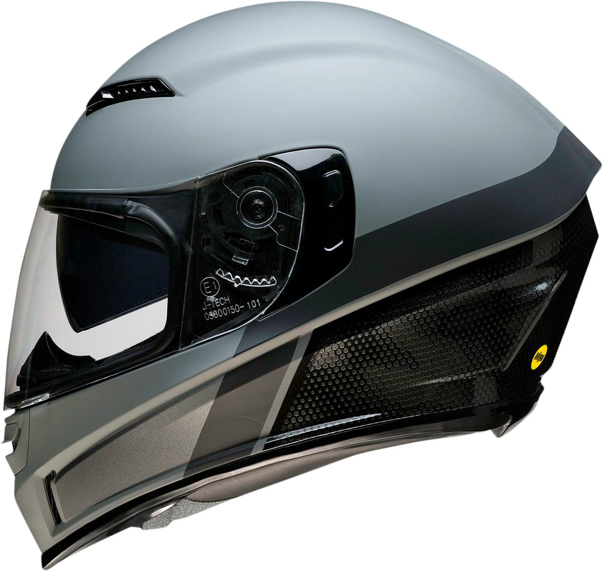 Z1R Jackal Helmet - Avenge - Gray/Black - Medium 0101-13345