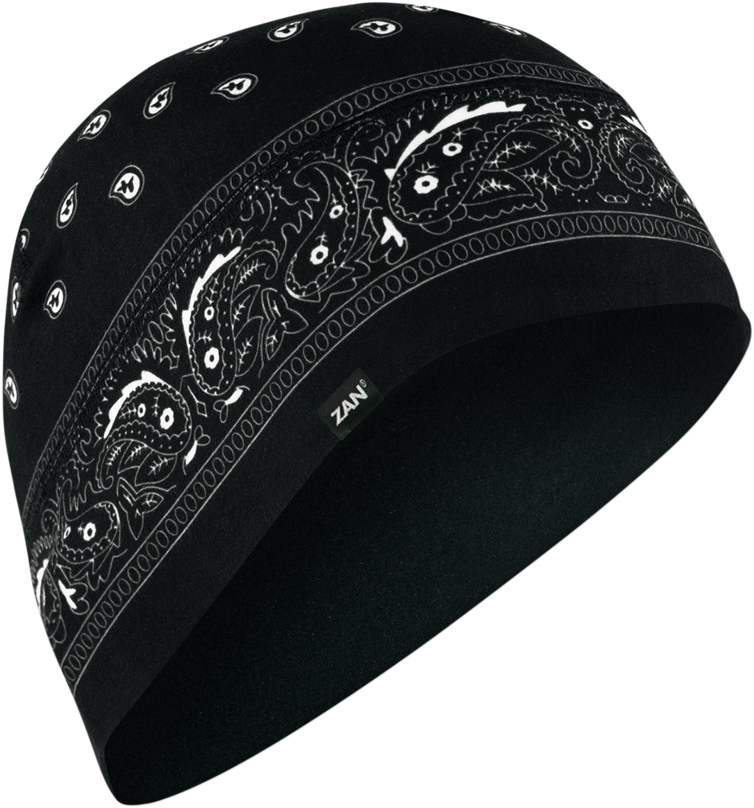ZAN HEADGEAR SportFlex* Beanie - Paisley Black WHLL101