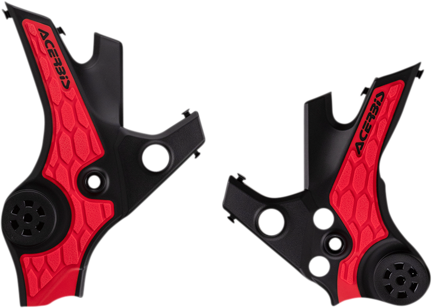 ACERBIS X-Grip Frame Guards - White/Black 2858821042