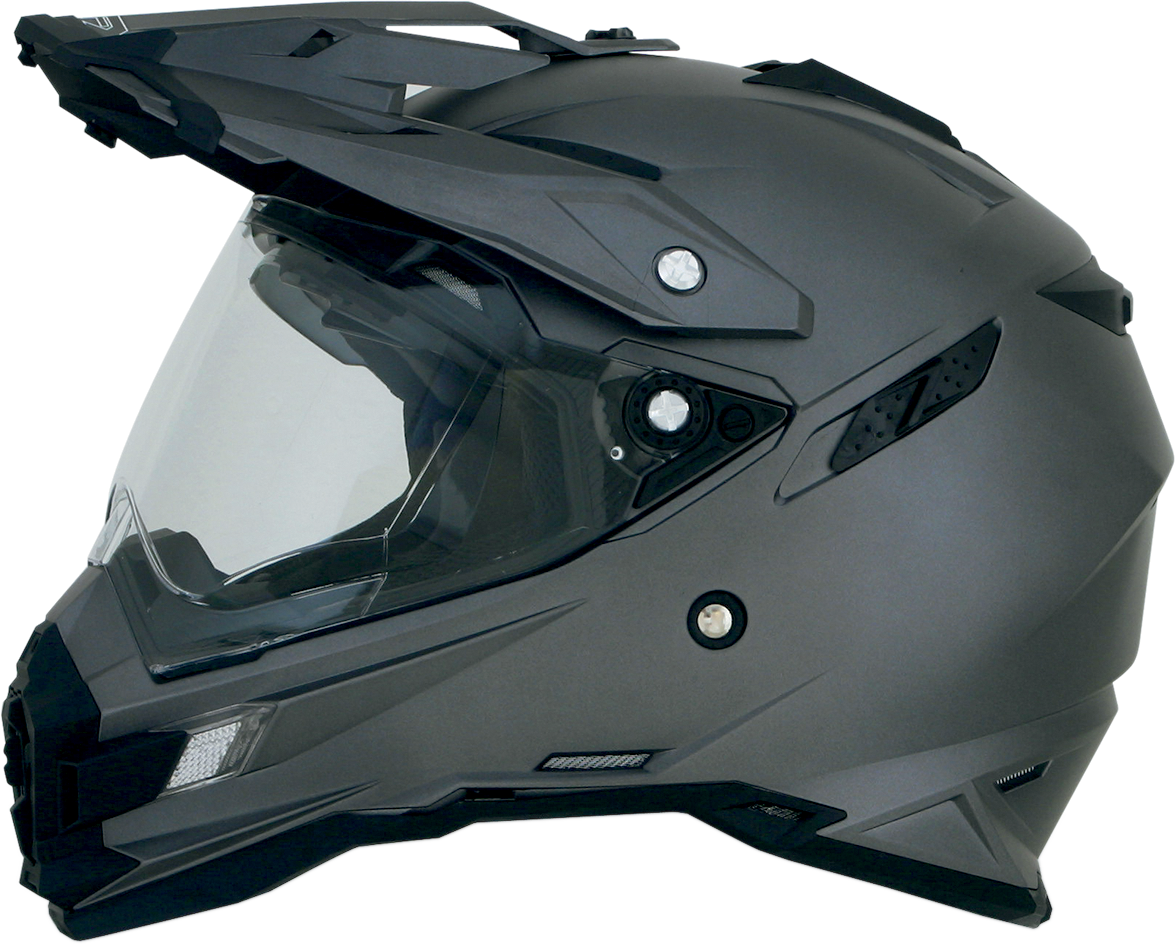 AFX FX-41DS Helmet - Frost Gray - 2XL 0110-3765
