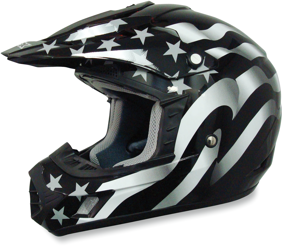 AFX FX-17 Helmet - Flag - Stealth - Large 0110-2365