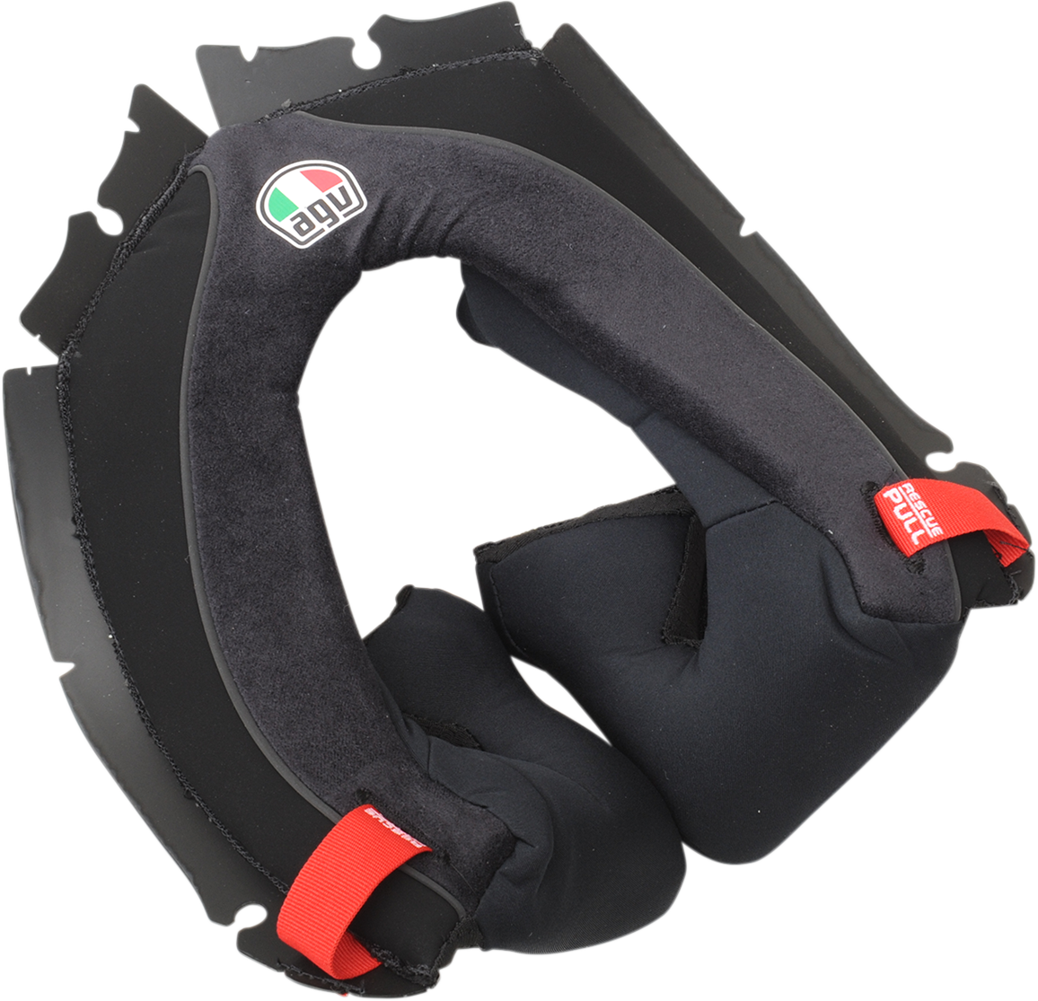 AGV Corsa R Cheek Pads - Black - Large 20KIT61212001