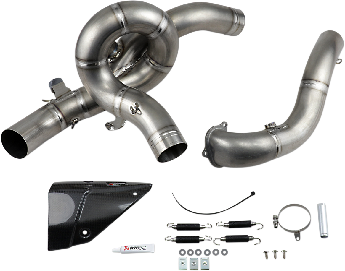 AKRAPOVIC Header - Titanium E-D12E4