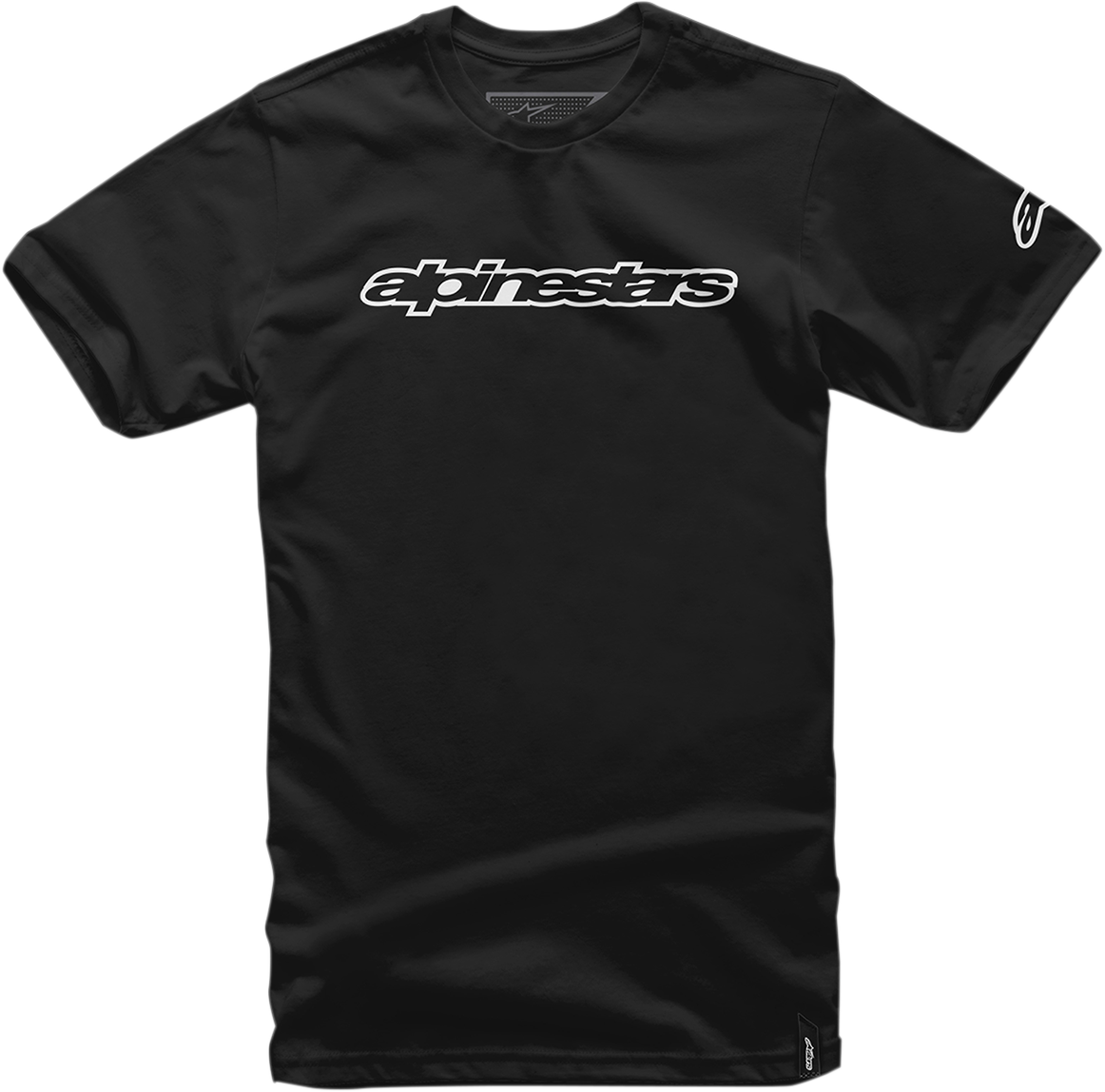 ALPINESTARS Word T-Shirt - Black/White - Medium 1036-72015-10M