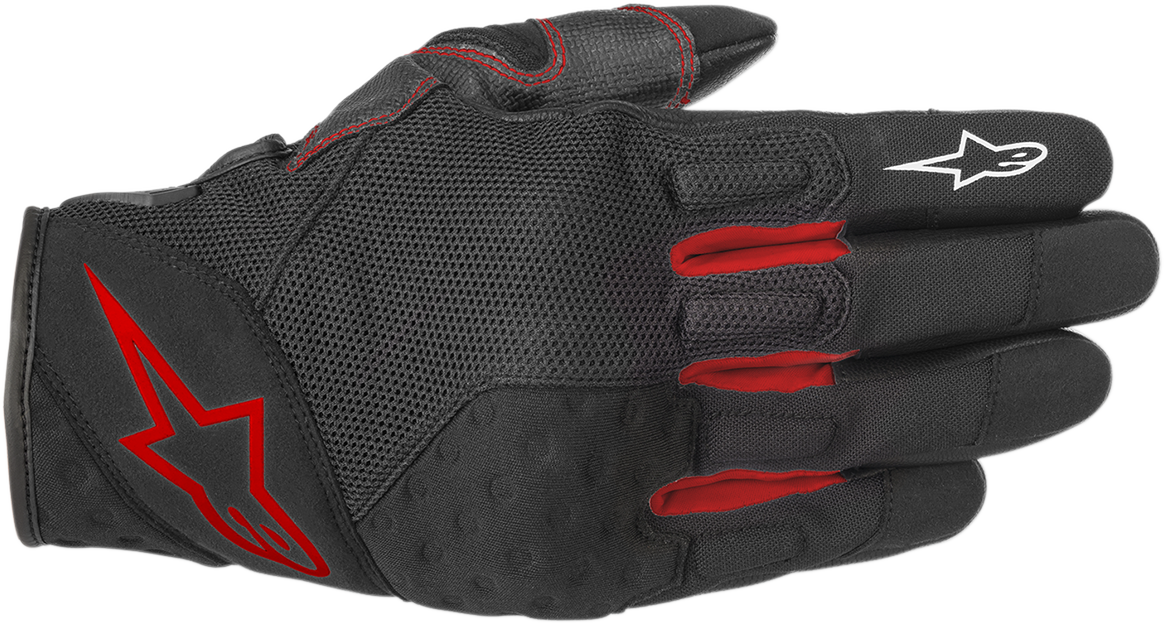ALPINESTARS Crossland Gloves - Black/Red - S 3566518-13-S