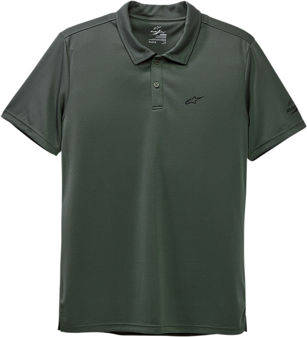 ALPINESTARS Scenario Performance Polo Shirt - Green - Medium 123041100635M