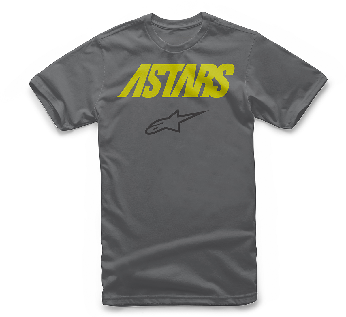 ALPINESTARS Angle Combo T-Shirt - Charcoal/Yellow - Large 1119-72000-18-L