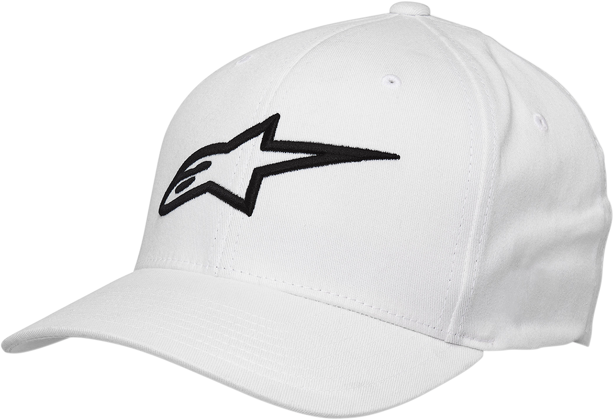 ALPINESTARS Ageless Hat - Curved Bll - White - Small/Medium 1017810102010SM