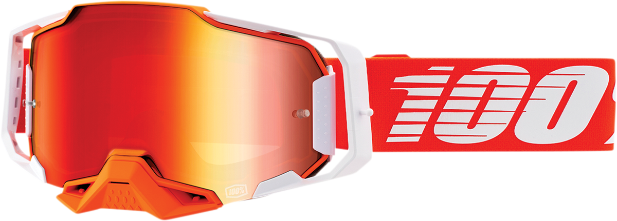 100% Armega Goggles - Regal - Red Mirror 50721-251-07
