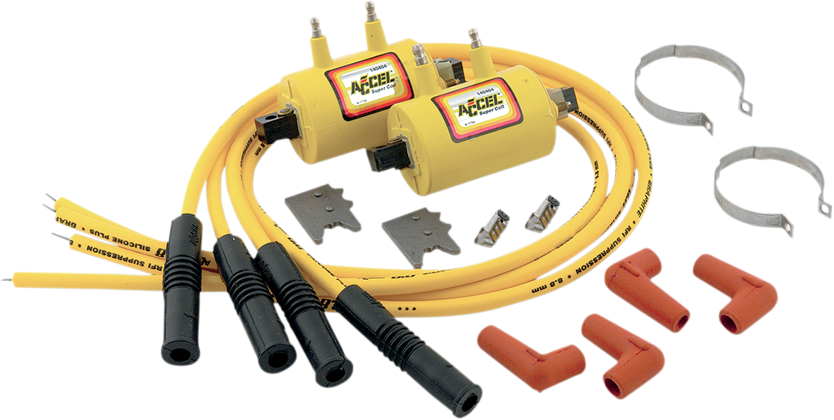 ACCEL Super Coil Kit - 4-cyl - Universal 140404
