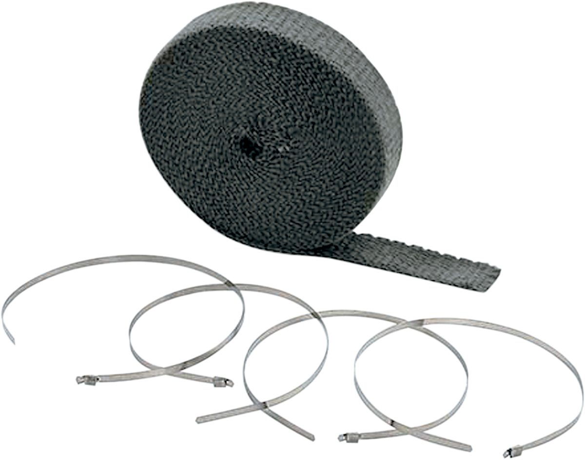 ACCEL Exhaust Wrap - Black - 1"x50' 2001BK