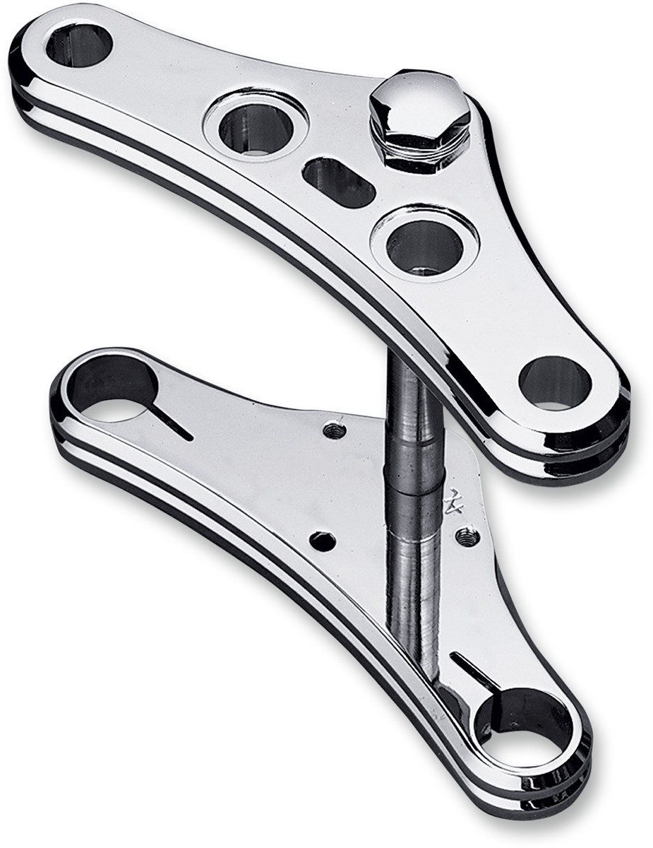 ACCUTRONIX Triple Tree - Elite Radius Groove - Chrome - 41 mm - Raked 0? TWG41-EC