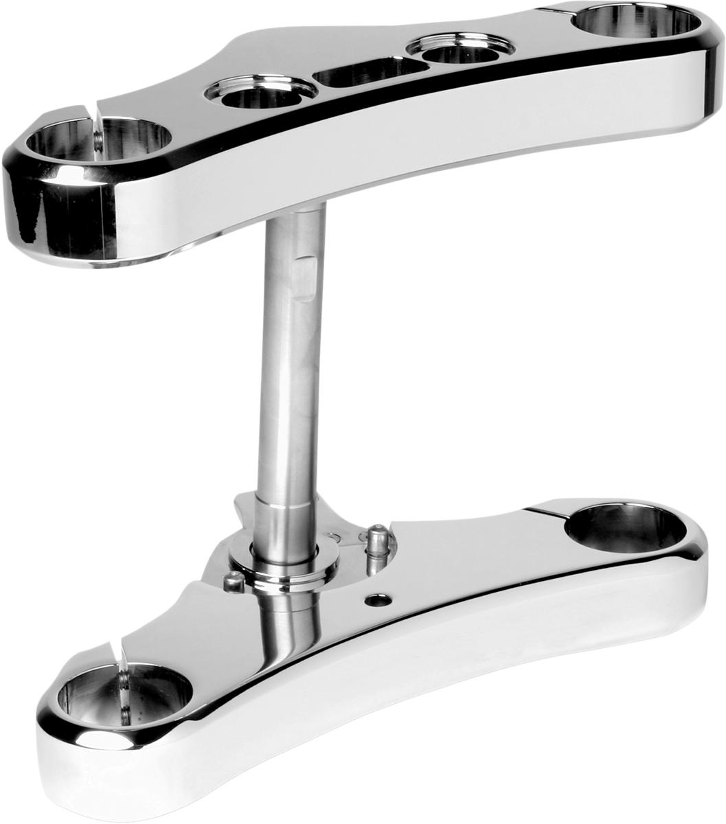ACCUTRONIX Elite Triple Tree - Chrome - 49 mm - 5? Rake TMD549-ESC