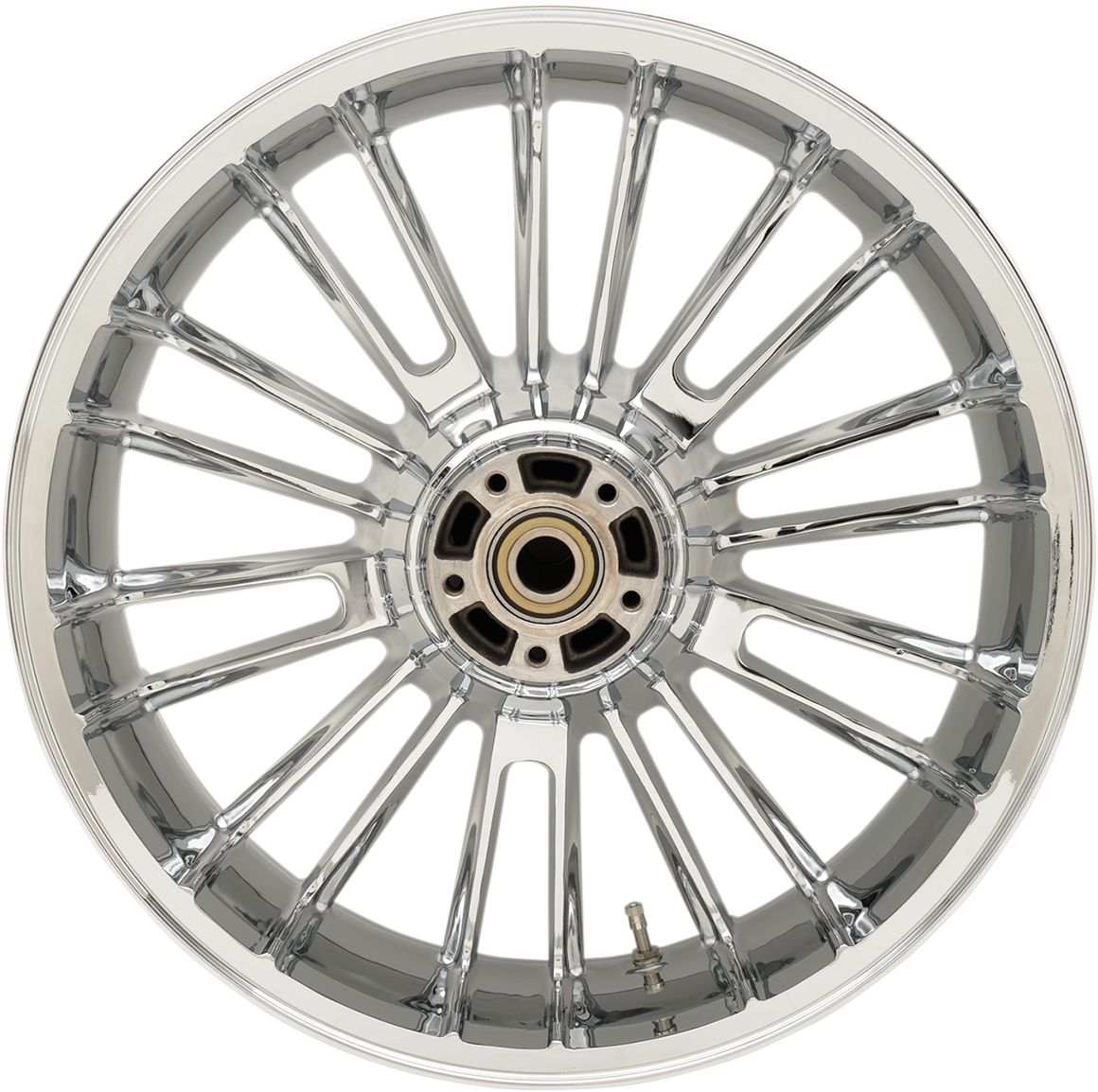 COASTAL MOTO Rear Wheel - Atlantic 3D - Single Disc/No ABS - Chrome - 18"x5.50" - '09+ FL 3D-ATL185CH