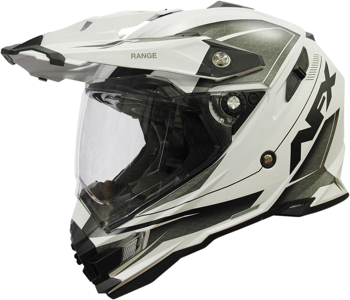 AFX FX-41 Helmet - Range - Matte White - Medium 0140-0077