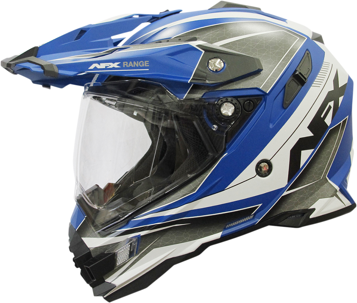 AFX FX-41 Helmet - Range - Matte Blue - Large 0140-0073