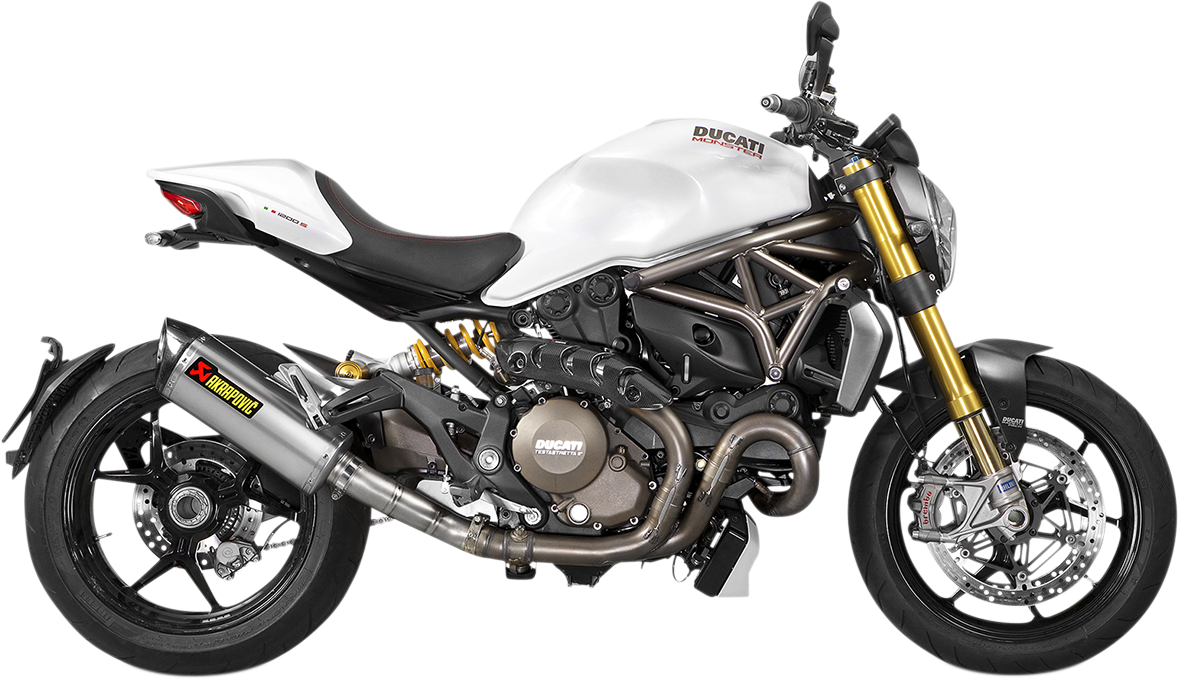 AKRAPOVIC Slip-On Line Muffler - Titanium S-D12SO3-HRT