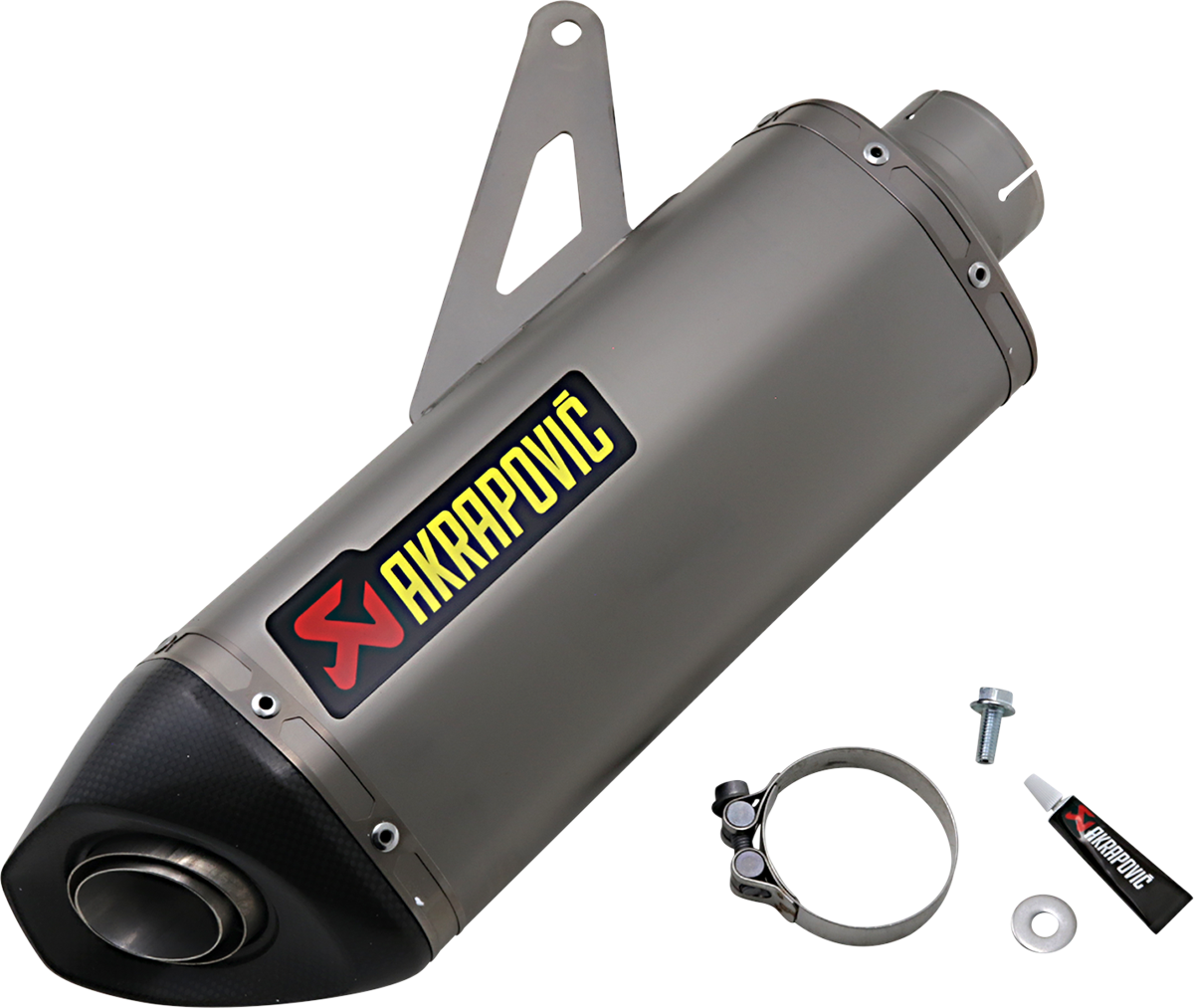 AKRAPOVIC Slip-On Line Muffler - Titanium S-D12SO3-HRT