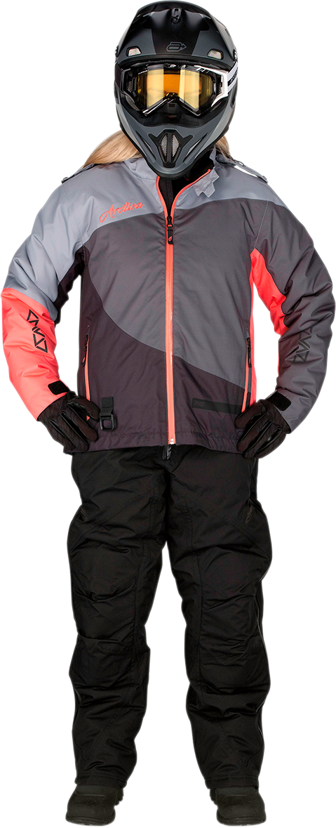 ARCTIVA Women's Pivot 4 Hooded Jacket - Coral - Large 3121-0781