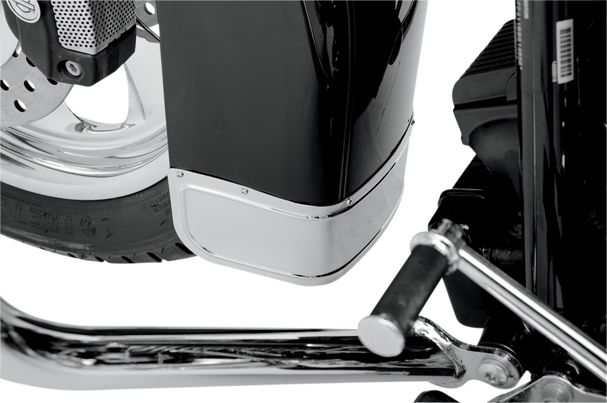 DRAG SPECIALTIES Front Fender Skirt - Chrome 76764