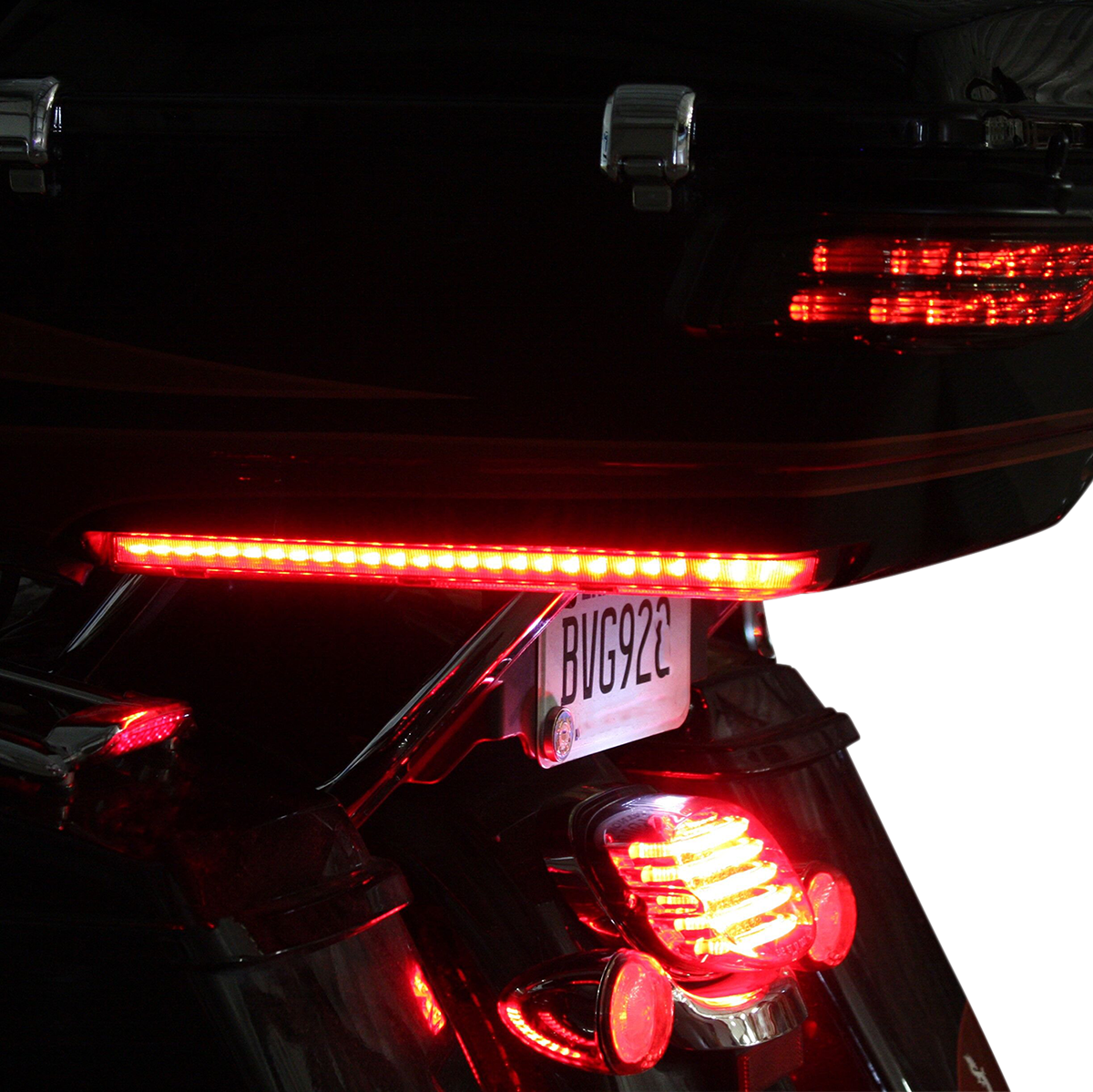 CUSTOM DYNAMICS LED Run/Brake Tour-Pak? Arms - Smoke Lens - '06-'13 PB-TP-ARM-13S