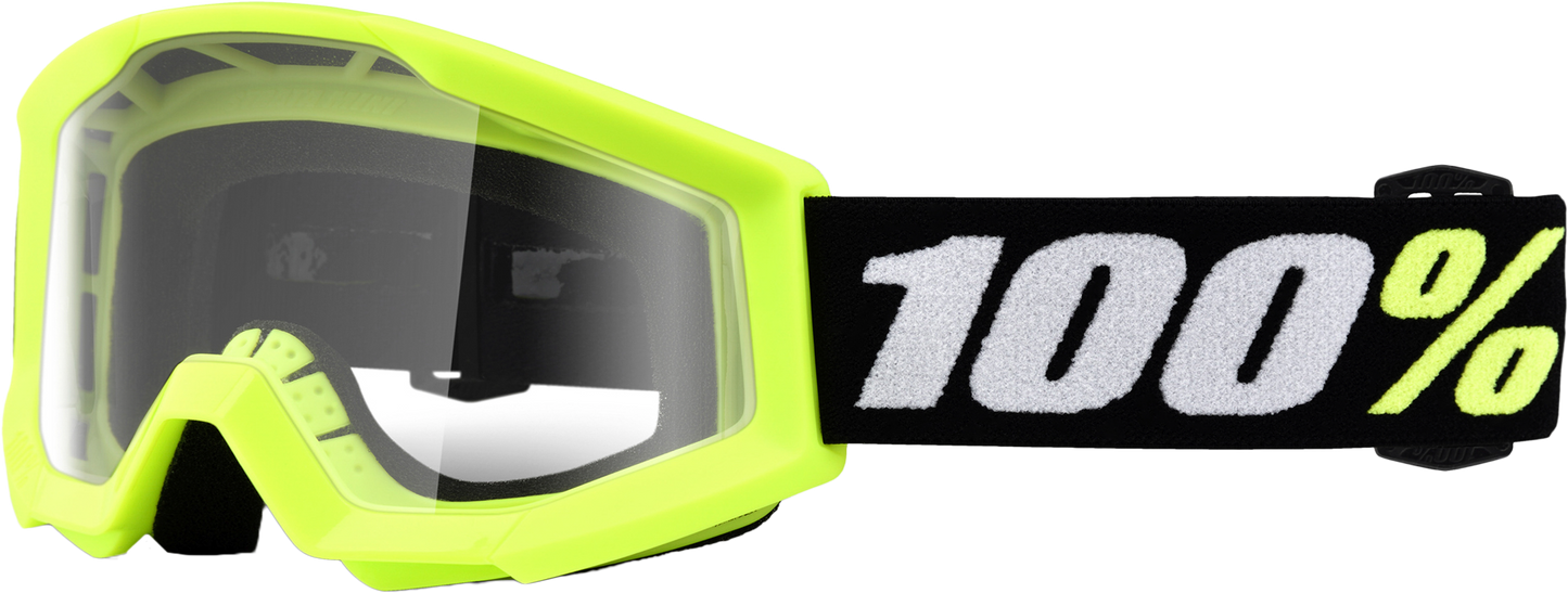 Strata Mini Goggle Yellow Clear Lens