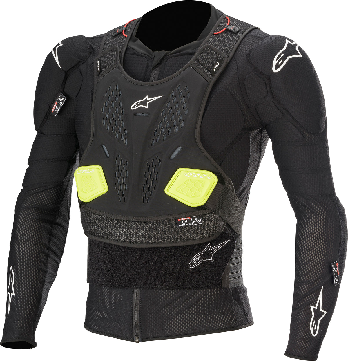 Bionic Youth Protection L/S Jacket Blk/Fluo Ylw Youth Sm