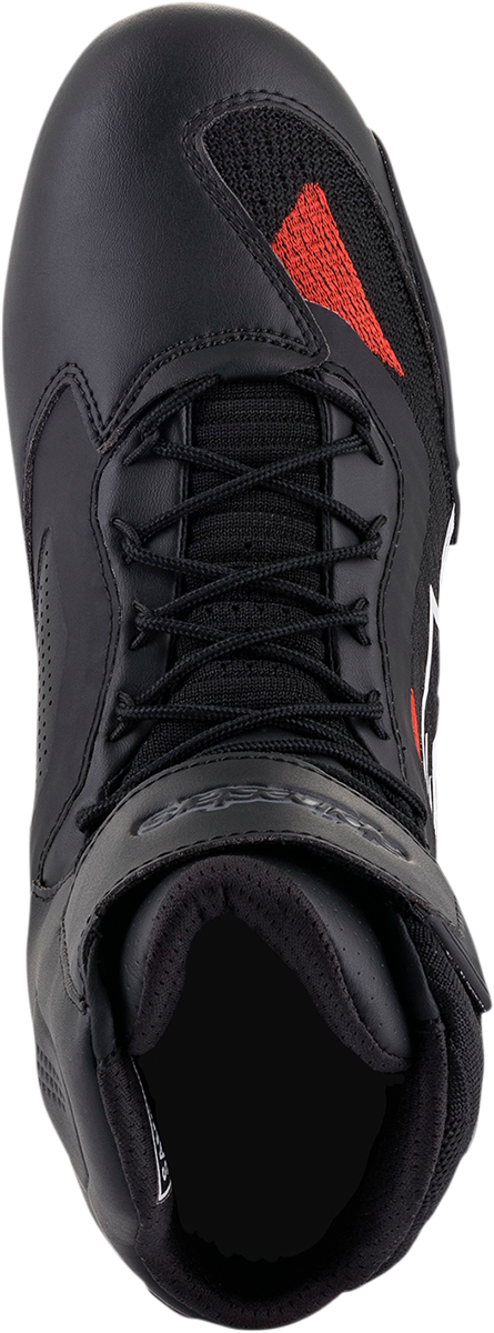 ALPINESTARS Faster-3 Rideknit Shoes - Black/Gray/Red - US 10 2510319116510