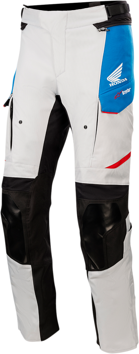 ALPINESTARS Honda Andes v3 Drystar? Pants - Gray/Blue/Red - Large 3227421-9173-L