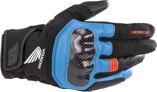 ALPINESTARS SMX-Z Waterproof Honda Gloves - Black/Blue/Red - 2XL 3527321-1737-2X