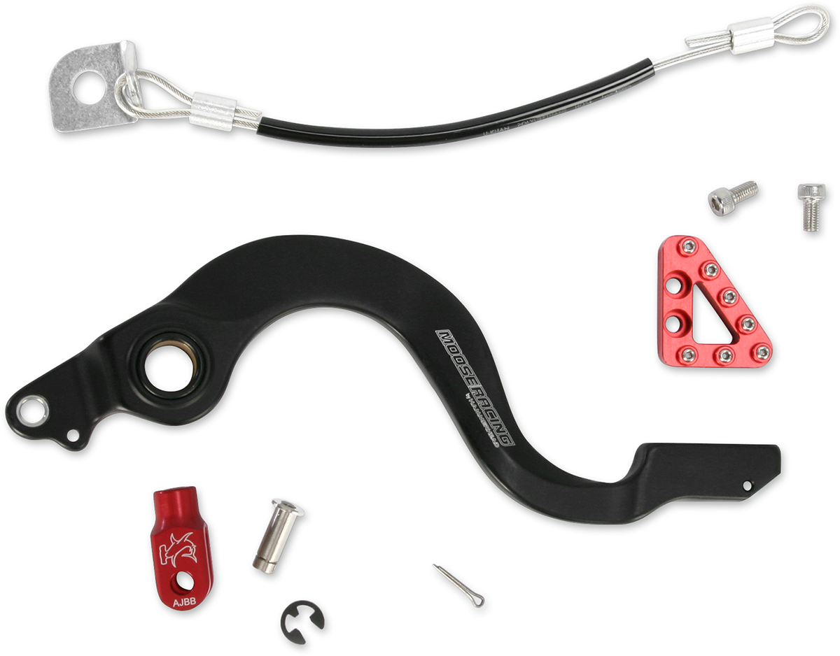 MOOSE RACING Brake Pedal - Red - Honda 82-0102-21-11