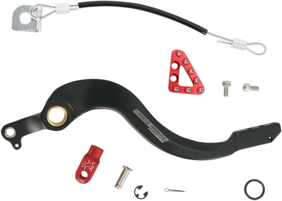 MOOSE RACING Brake Pedal - Red - Honda 82-0106-21-11