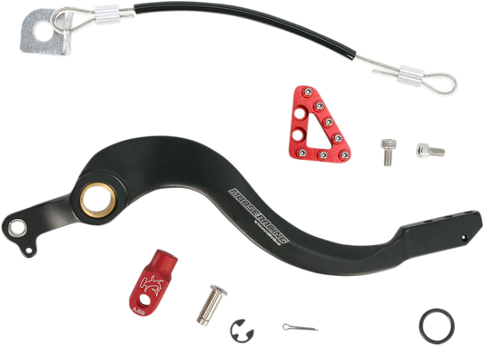 MOOSE RACING Brake Pedal - Red - Honda 82-0106-21-11