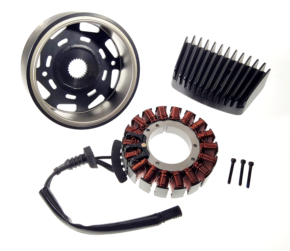 DRAG SPECIALTIES Charging Kit - '17-'22 - Black 2112-1516