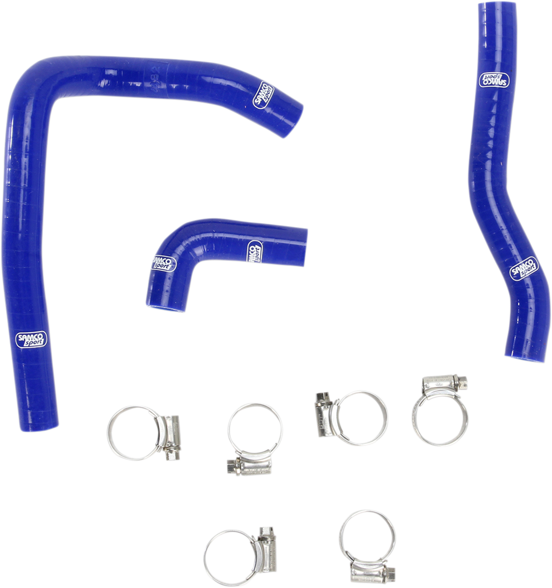 MOOSE RACING Radiator Hose Kit - Blue - Suzuki MBU-SUZ-50-BL