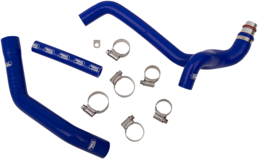 MOOSE RACING Radiator Hose Kit - Blue - Yamaha MBU-YAM-86-BL