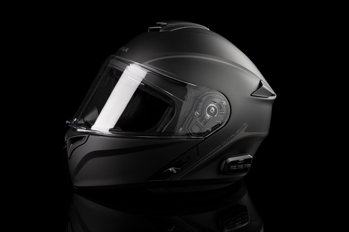 SENA Outrush R Helmet - Black - XL OUTRUSHR-MB0XL3