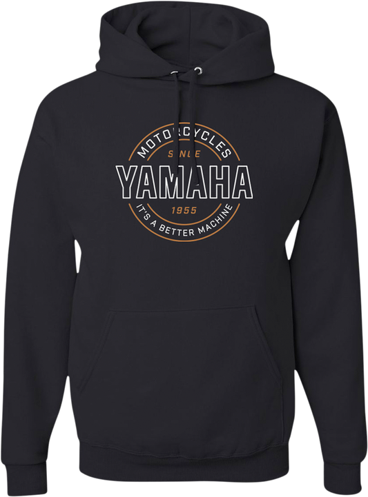 YAMAHA APPAREL Yamaha Better Machine Hoodie - Black - 2XL NP21S-M1972-2X