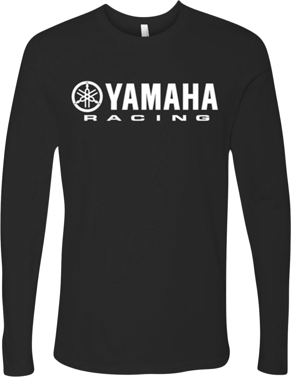 YAMAHA APPAREL Yamaha Racing T-Shirt - Long-Sleeve - Black - XL NP21S-M1785-XL