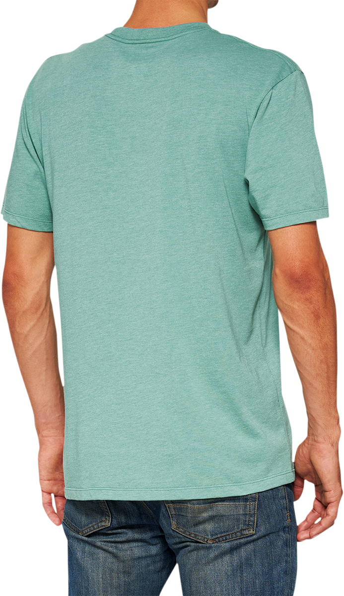 100% Icon T-Shirt - Blue - Large 20000-00037