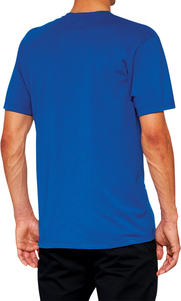 100% Official T-Shirt - Royal Blue - XL 20000-00018