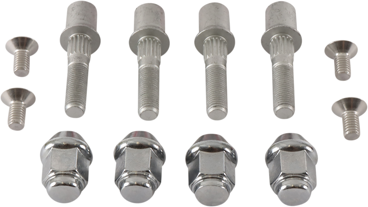 MOOSE RACING Wheel Stud/Nut Kit - Front/Rear 85-1077
