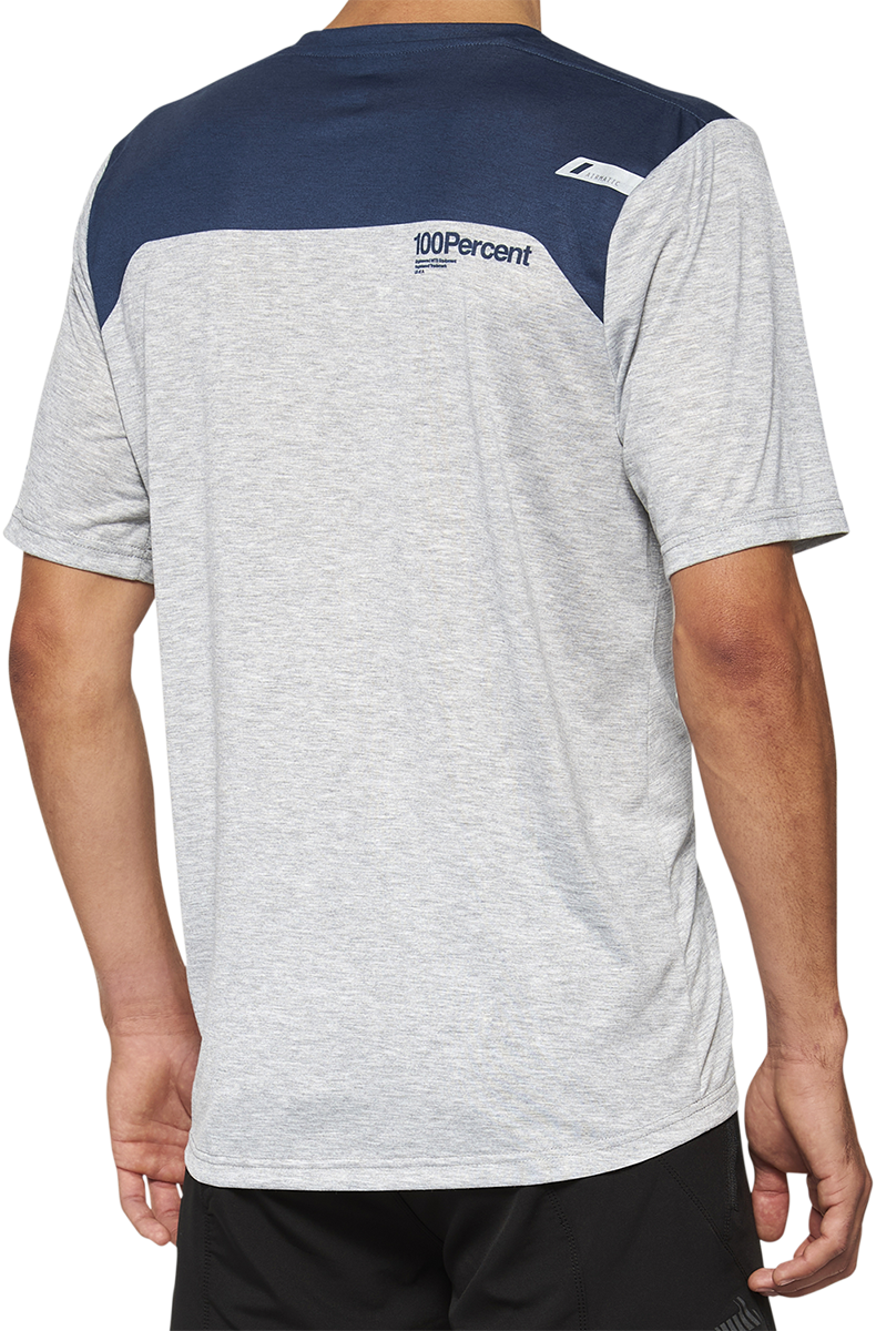 100% Airmatic Jersey - Short-Sleeve - Black/Charcoal - XL 40014-00003
