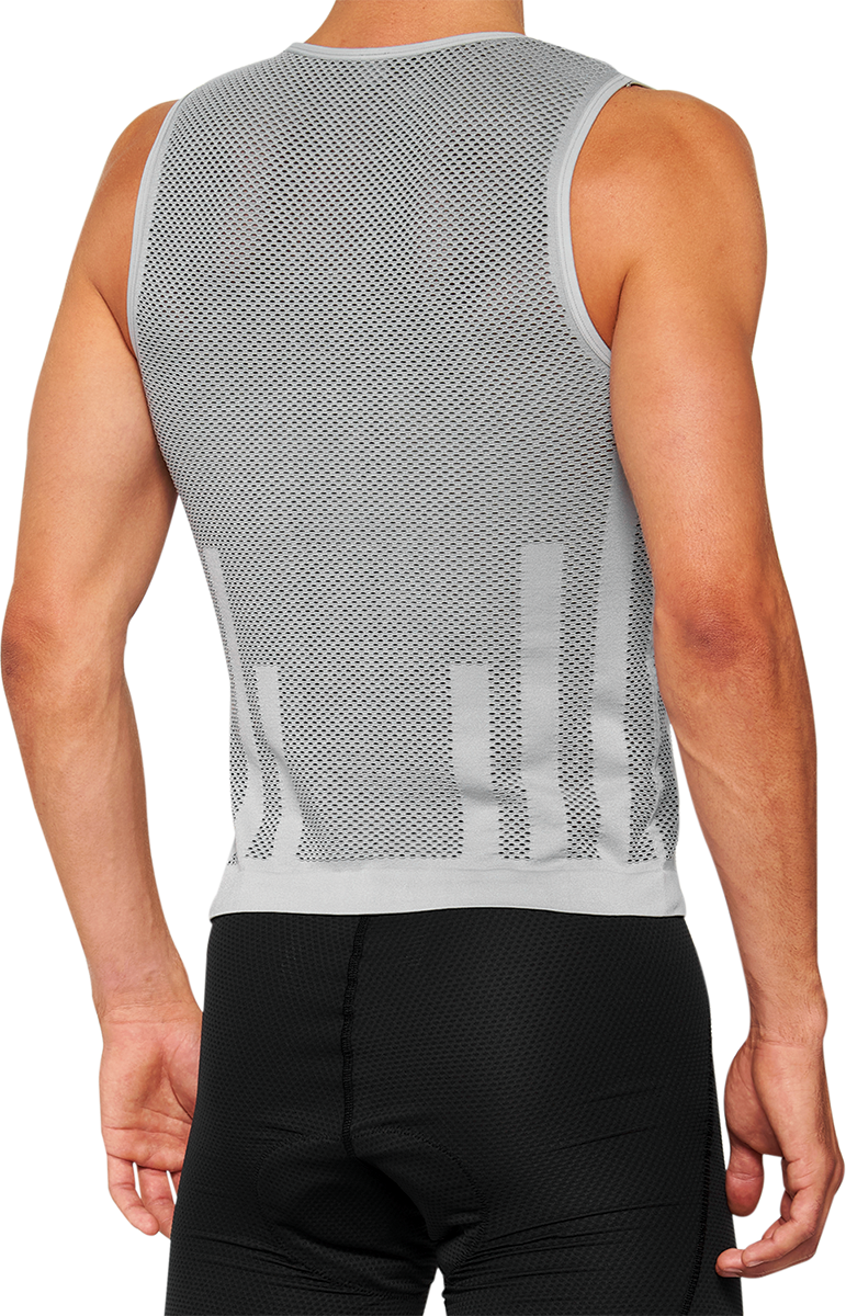 100% Zephyr Tank - Gray - Large/XL 40044-00001