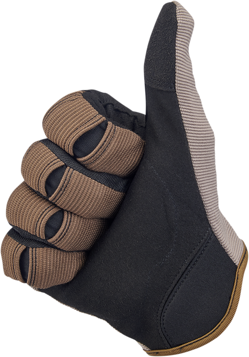 BILTWELL Moto Gloves - Coyote/Black - XL 1501-1301-005